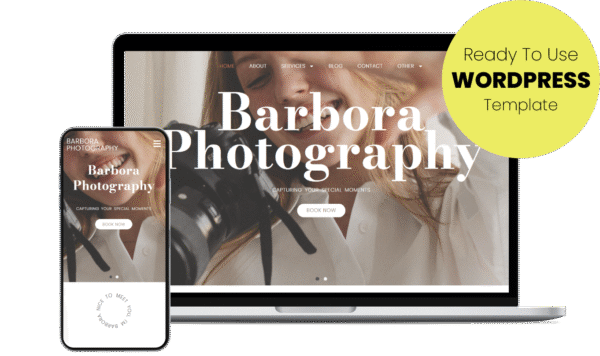 Barbora - Website Template For Freelancers