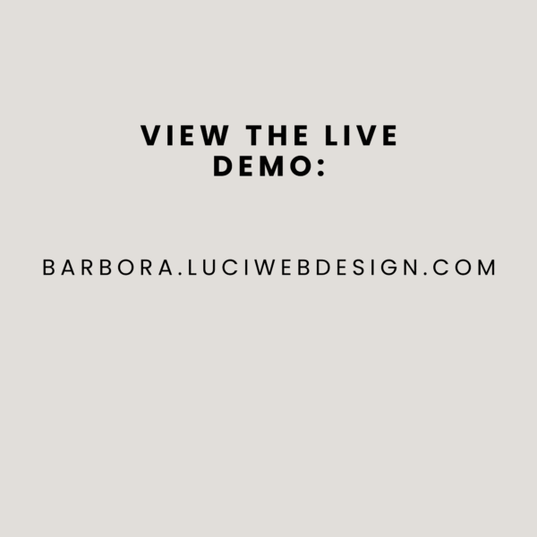 Barbora - Website Template For Freelancers & Photographers - Image 7