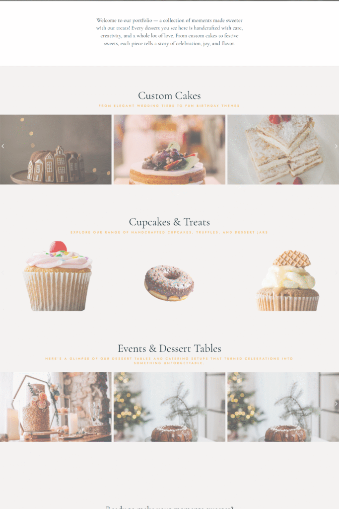 Porfolio Page