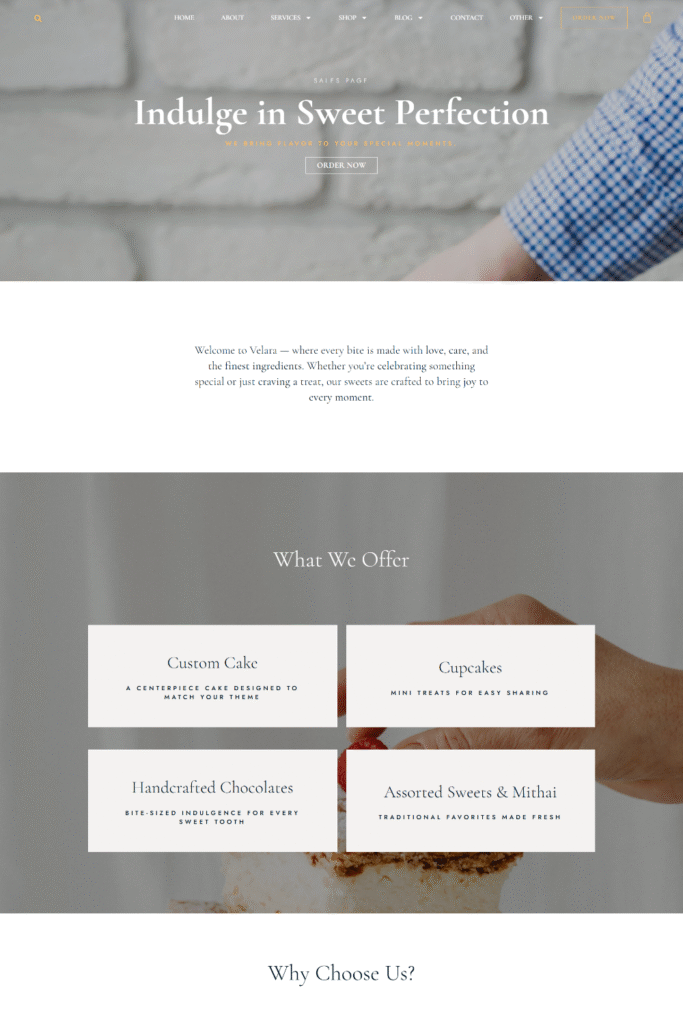 Sales Page